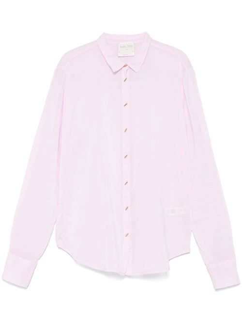 Lilac front button shirt FORTE FORTE | 13621OYSTER